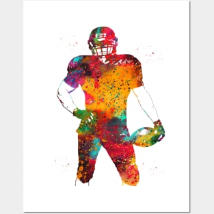 American Football Player Posters and Art